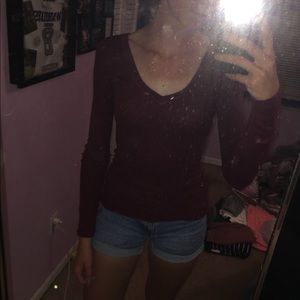 Maroon longsleeve
